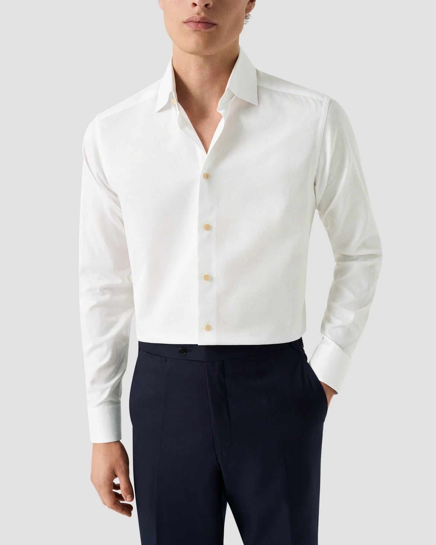 Semi Solid Effect Shirt