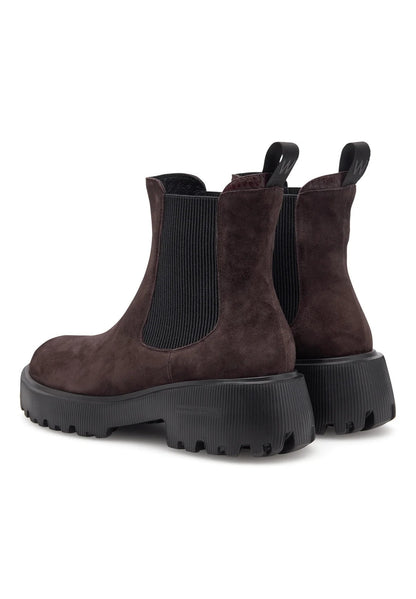 Aya S Chocolate Suede Boot