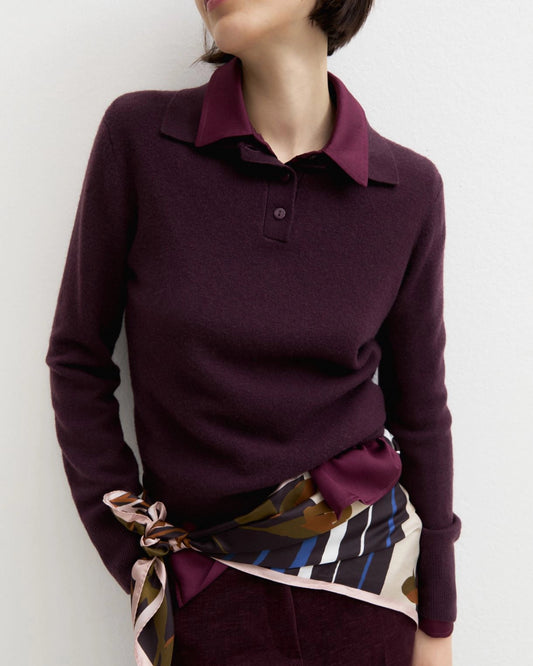 Wool Polo Shirt-EMME Marella-Lewis Yates