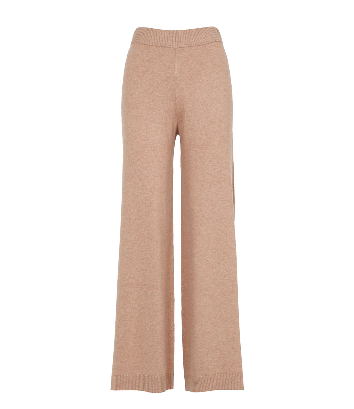 Wool Trousers Camel-Penny Black-Lewis Yates