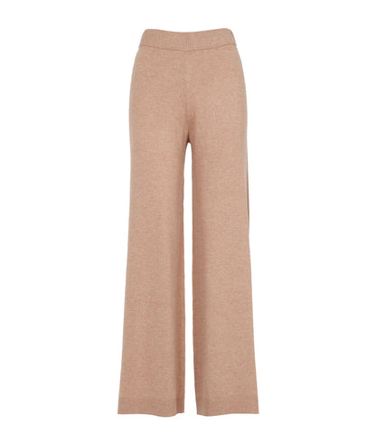 Wool Trousers Camel-Penny Black-Lewis Yates