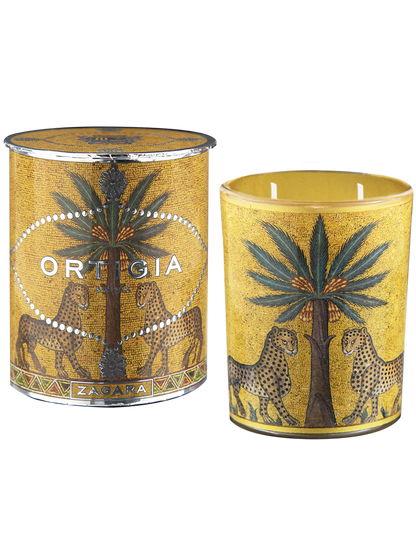 Zagara Decorated Candle Medium-Ortigia-Lewis Yates