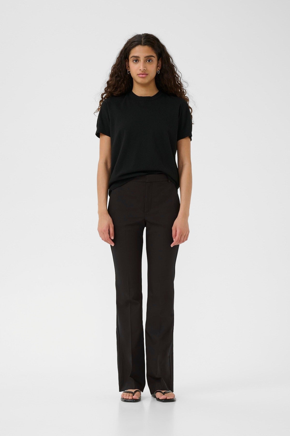 ZellaIW Bootcut Trousers-InWear-Lewis Yates