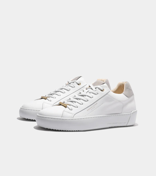 Zuma White Leather Sneaker-Android Homme-Lewis Yates