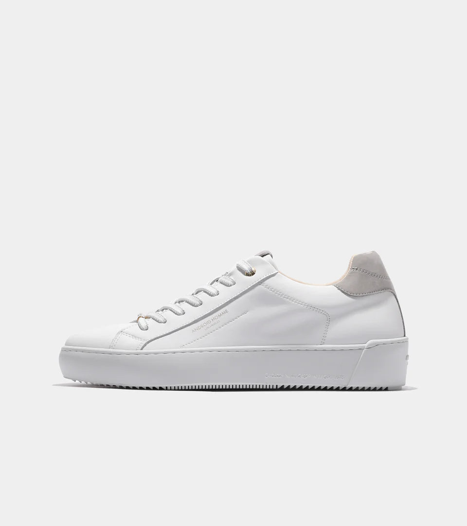 Zuma White Leather Sneaker-Android Homme-Lewis Yates