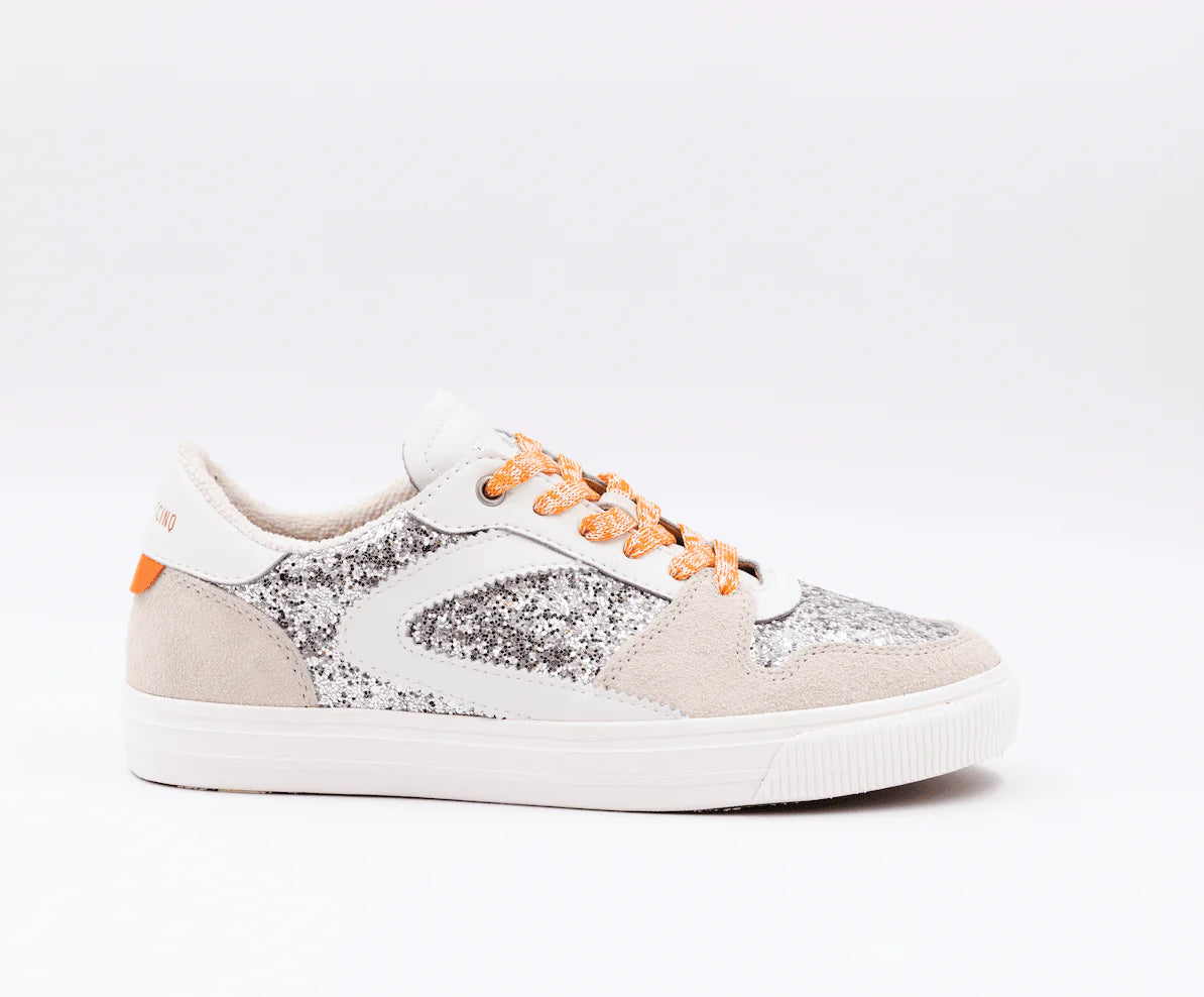 Julia Silver Glitter Trainer