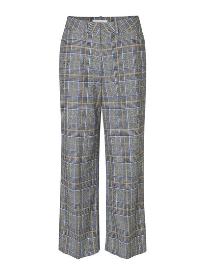 Perle Tailored Check Trousers