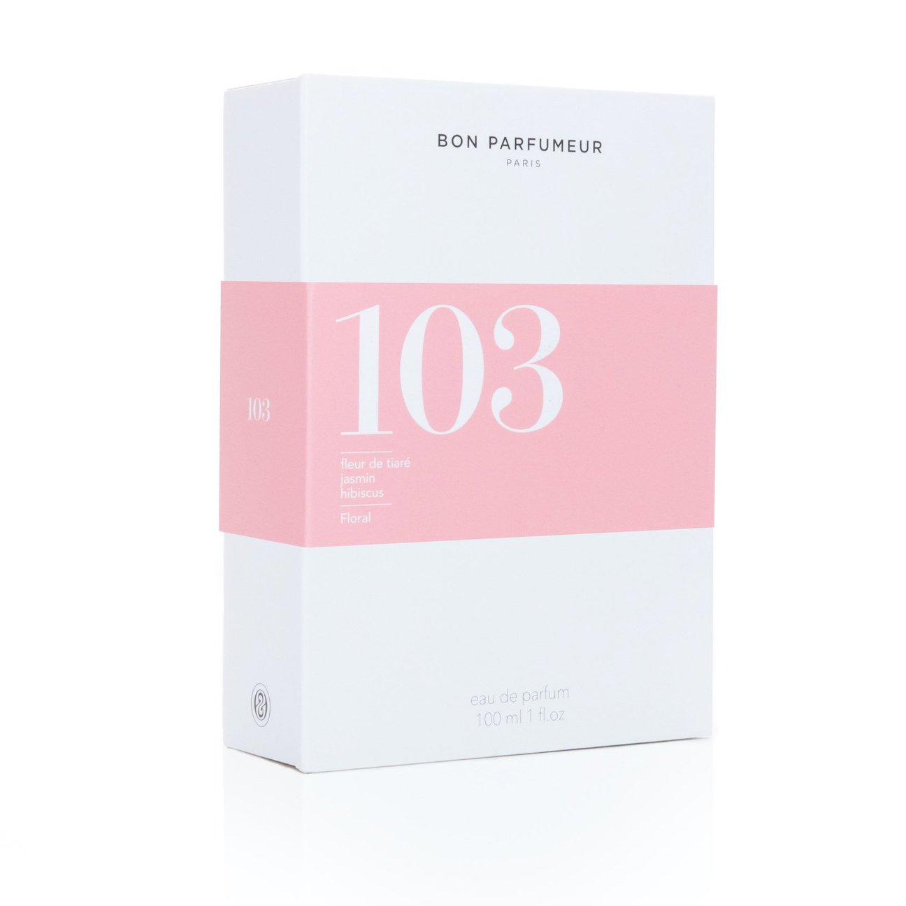 Eau de parfum 103: tiare flower, jasmine, hibiscus