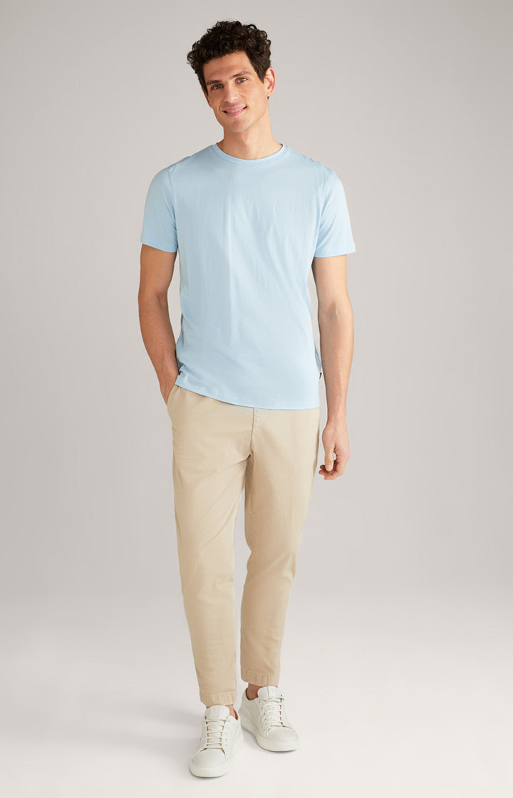 Cosimo Sky Blue Cotton T-shirt