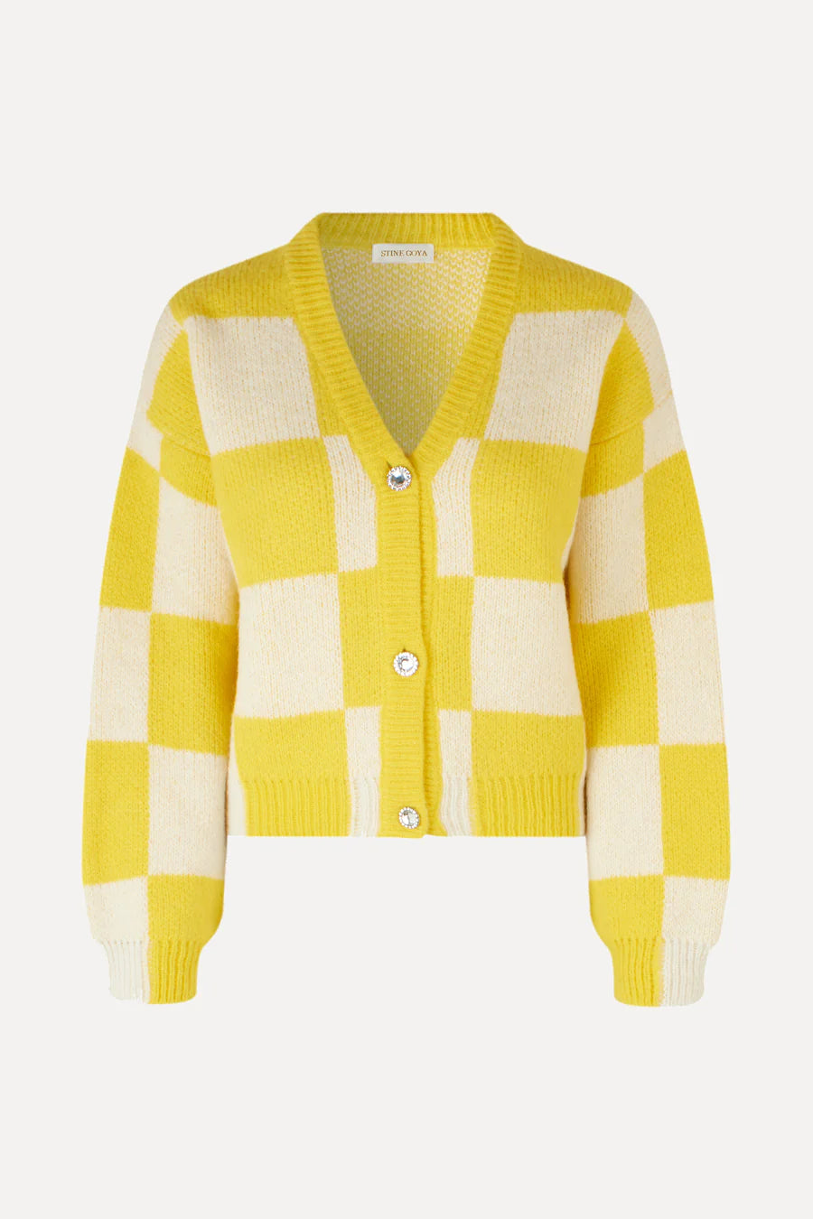 Amara Check Cardigan