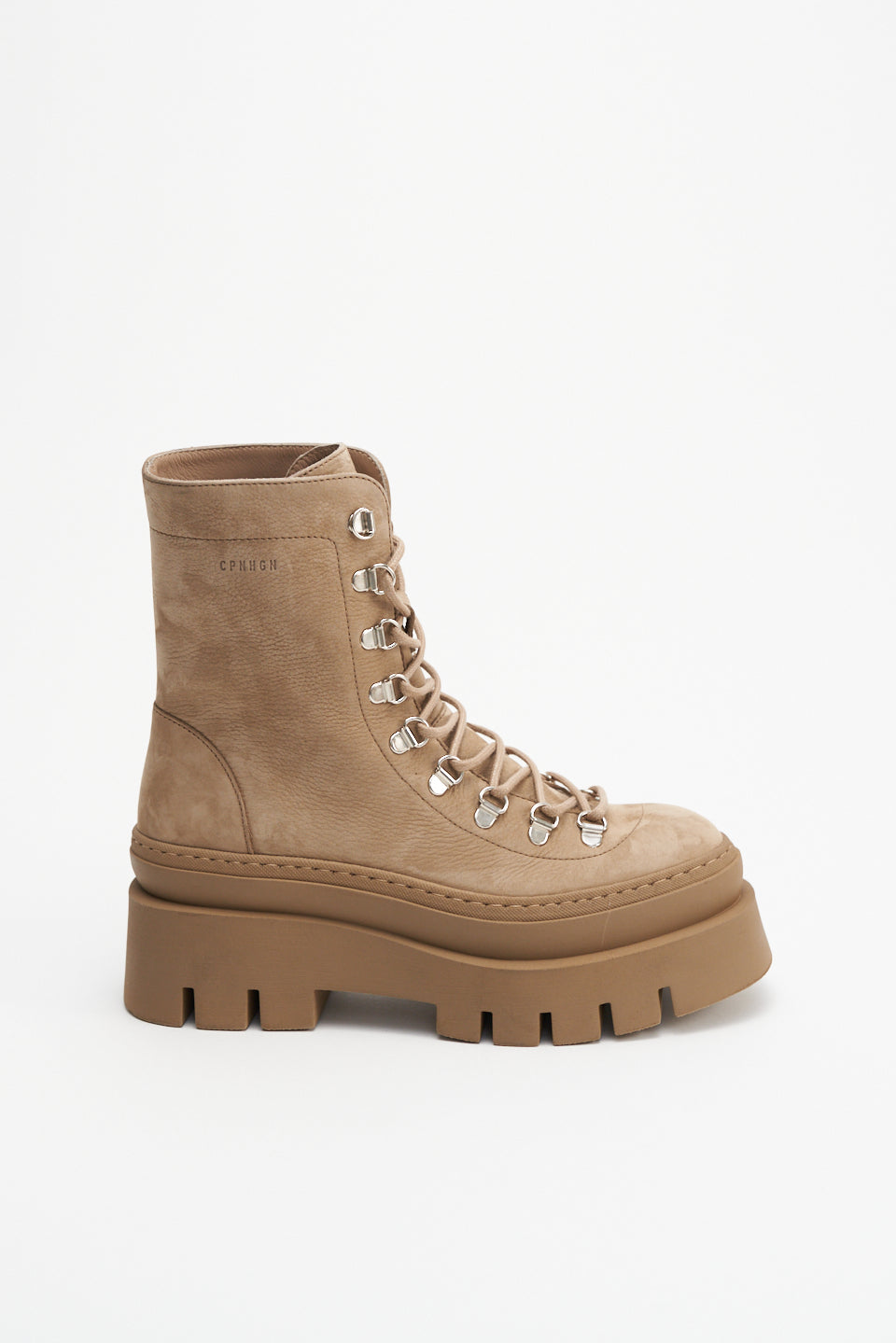CPH639 Chunky Nubuck Biker Boot