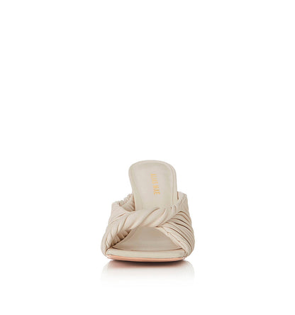 Flora Bone Leather Heel