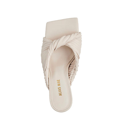 Flora Bone Leather Heel