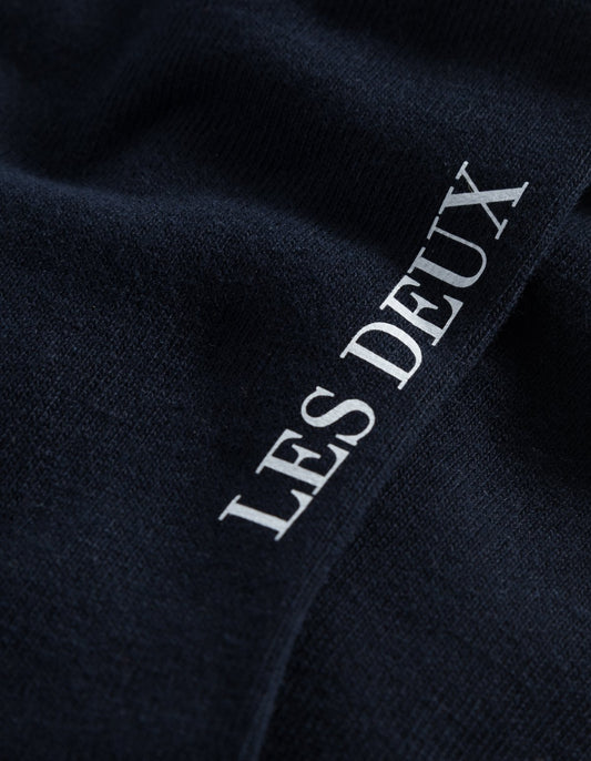 William Navy 2-Pack Socks