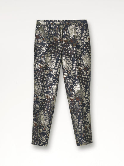 Santsi Metallic Foiled Trouser