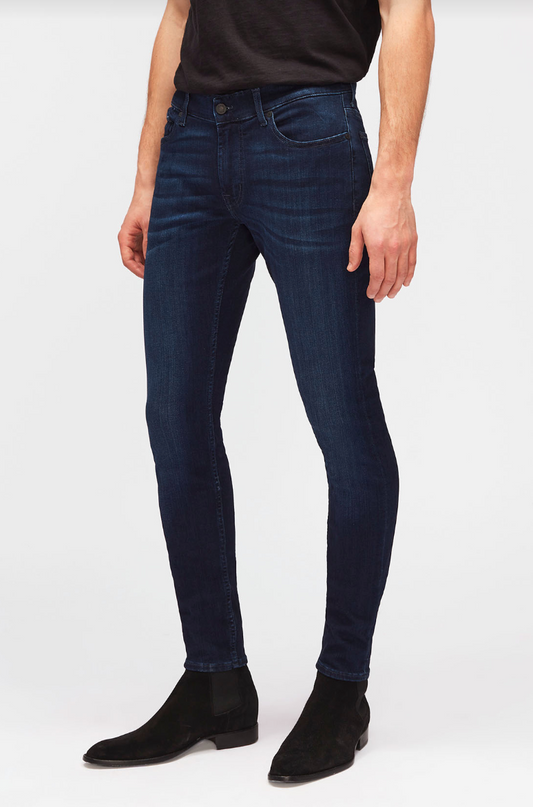 Paxtyn Tapered Luxe Perf Plus Deep Blue Jean