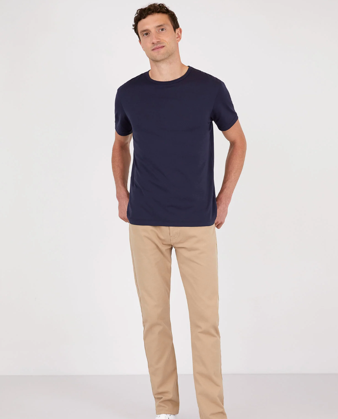 Navy Classic Cotton T-Shirt