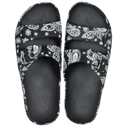 Black Bandana Sandal