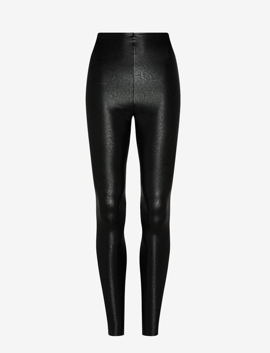 Black Faux Leather Legging-Commando-Lewis Yates