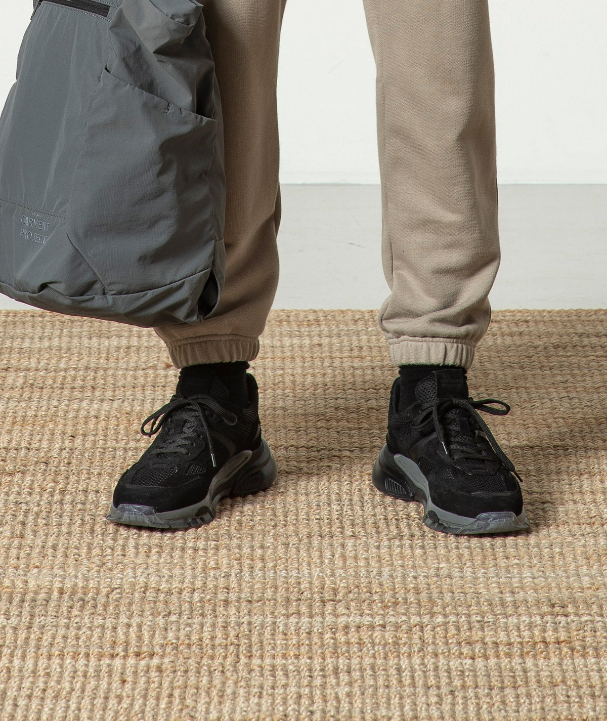 Brooklyn Black Sneaker-Garment Projects-Lewis Yates