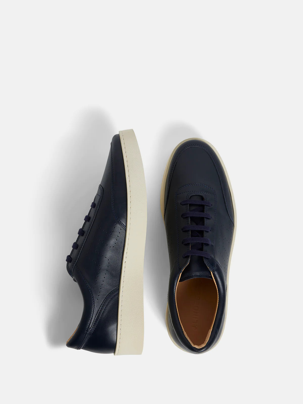 Art Navy Leather Sneakers