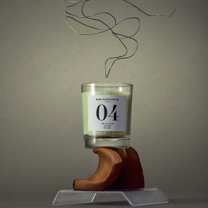Candle 04: smoked black tea, mugwort, birch-Bon Parfumeur-Lewis Yates