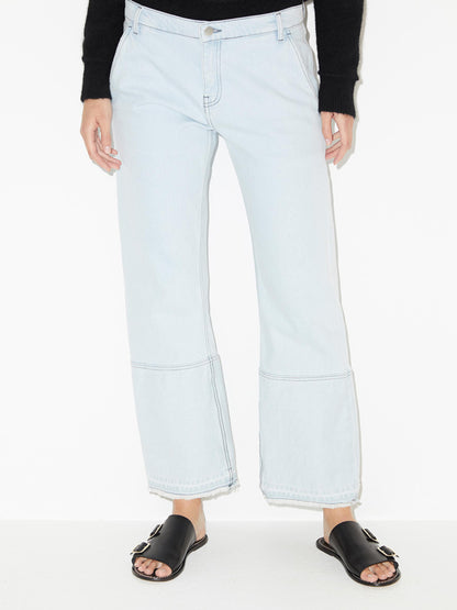 Helia Distressed Cropped Jeans-By Malene Birger-Lewis Yates