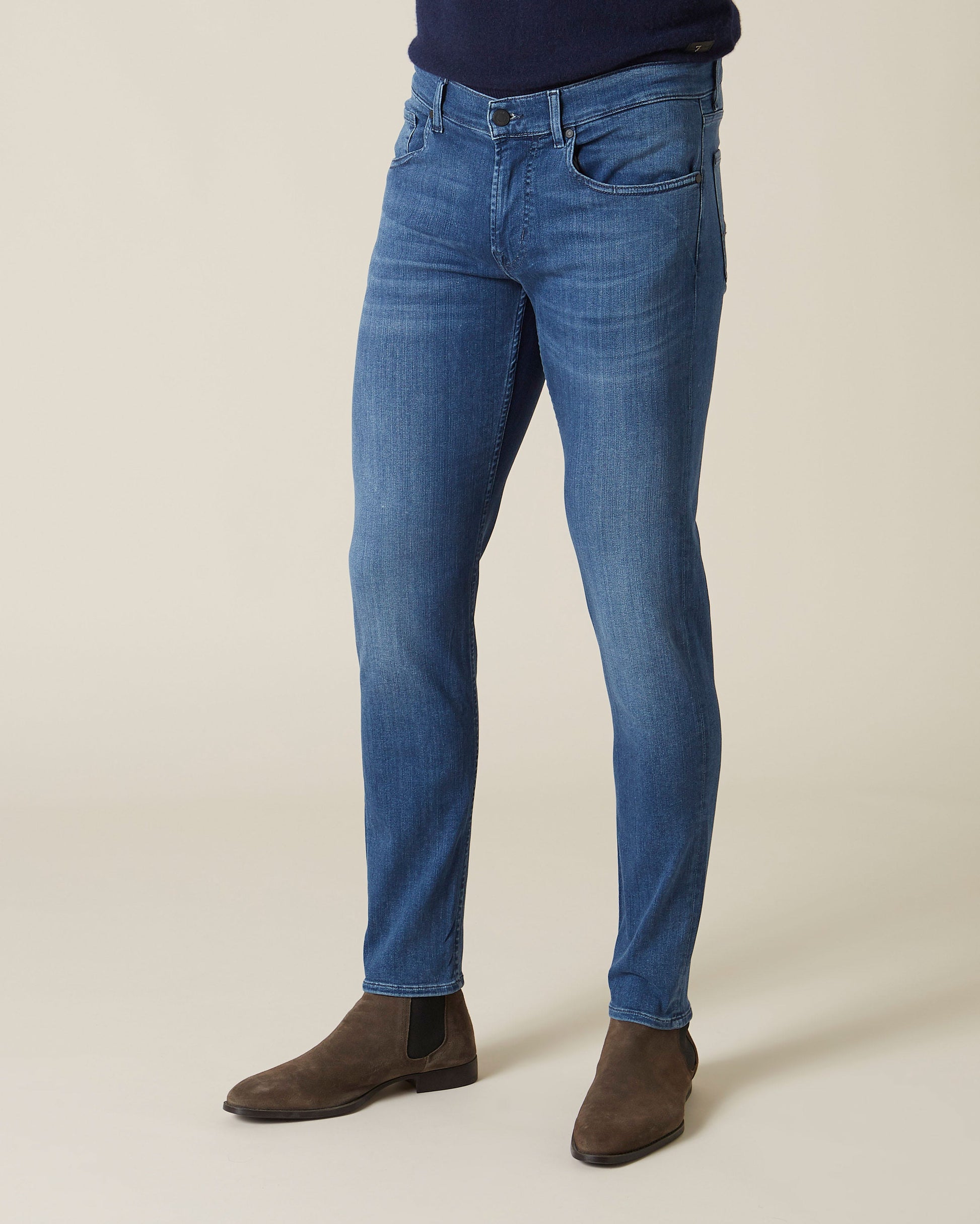 Slimmy Tapered Luxe Perf Plus Jean – Lewis Yates