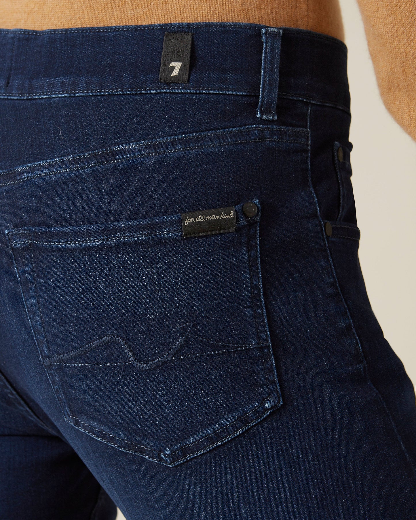 Slimmy Tapered Luxe Performance Plus Deep Blue Jean