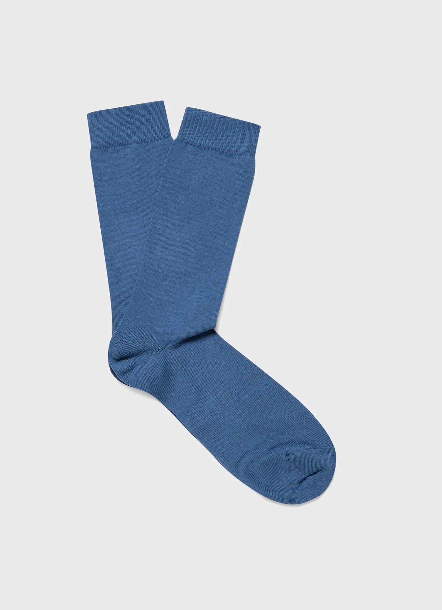Long Staple Bluestone Cotton Socks