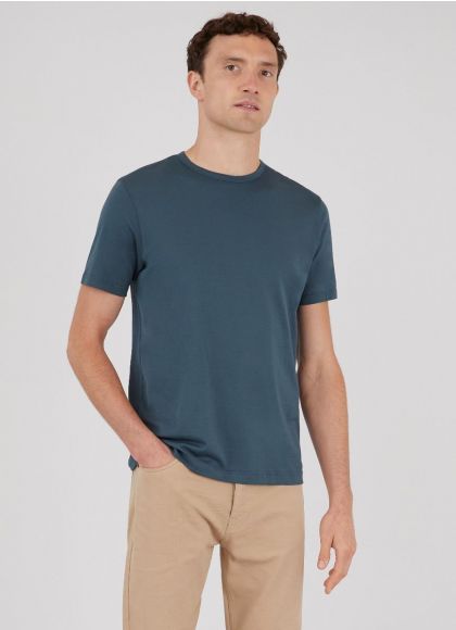 Dark Petrol Classic Cotton T-Shirt