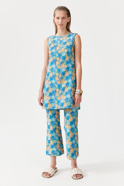 Naya Jacquard Trousers-Baum Und Pferdgarten-Lewis Yates