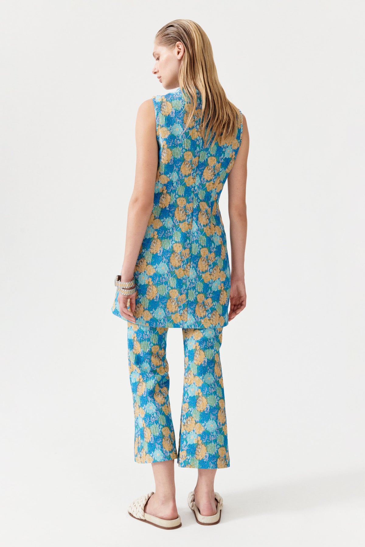 Naya Jacquard Trousers-Baum Und Pferdgarten-Lewis Yates