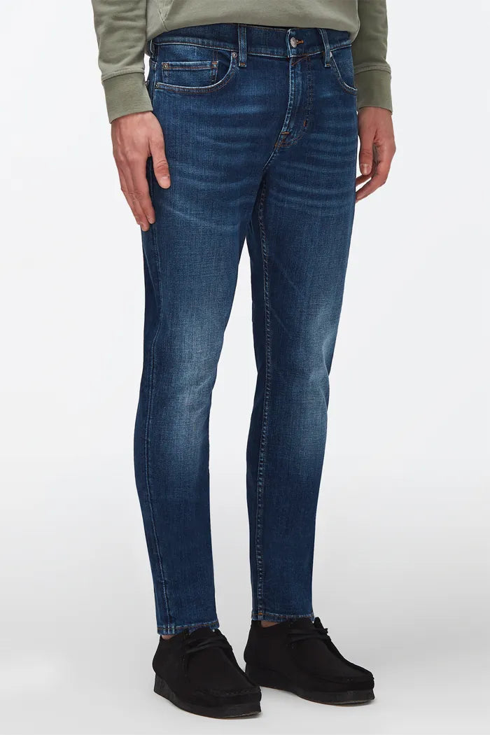 Paxtyn Tapered Stretch Essential Skinny Jean-7 For All Mankind-Lewis Yates