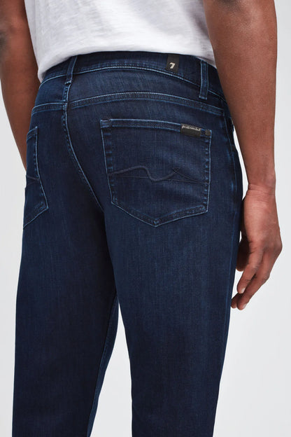 Slimmy Tapered Luxe Perf Plus Eco Blue Jean-7 For All Mankind-Lewis Yates