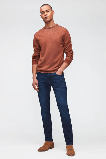 Slimmy Tapered Luxe Perf Plus Eco Blue Jean-7 For All Mankind-Lewis Yates