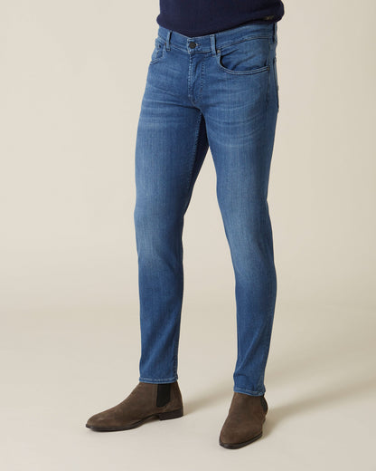 Slimmy Tapered Luxe Perf Plus Jean-7 For All Mankind-Lewis Yates