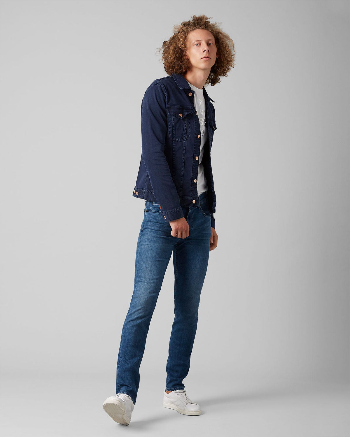 Slimmy Tapered Luxe Perf Plus Jean-7 For All Mankind-Lewis Yates