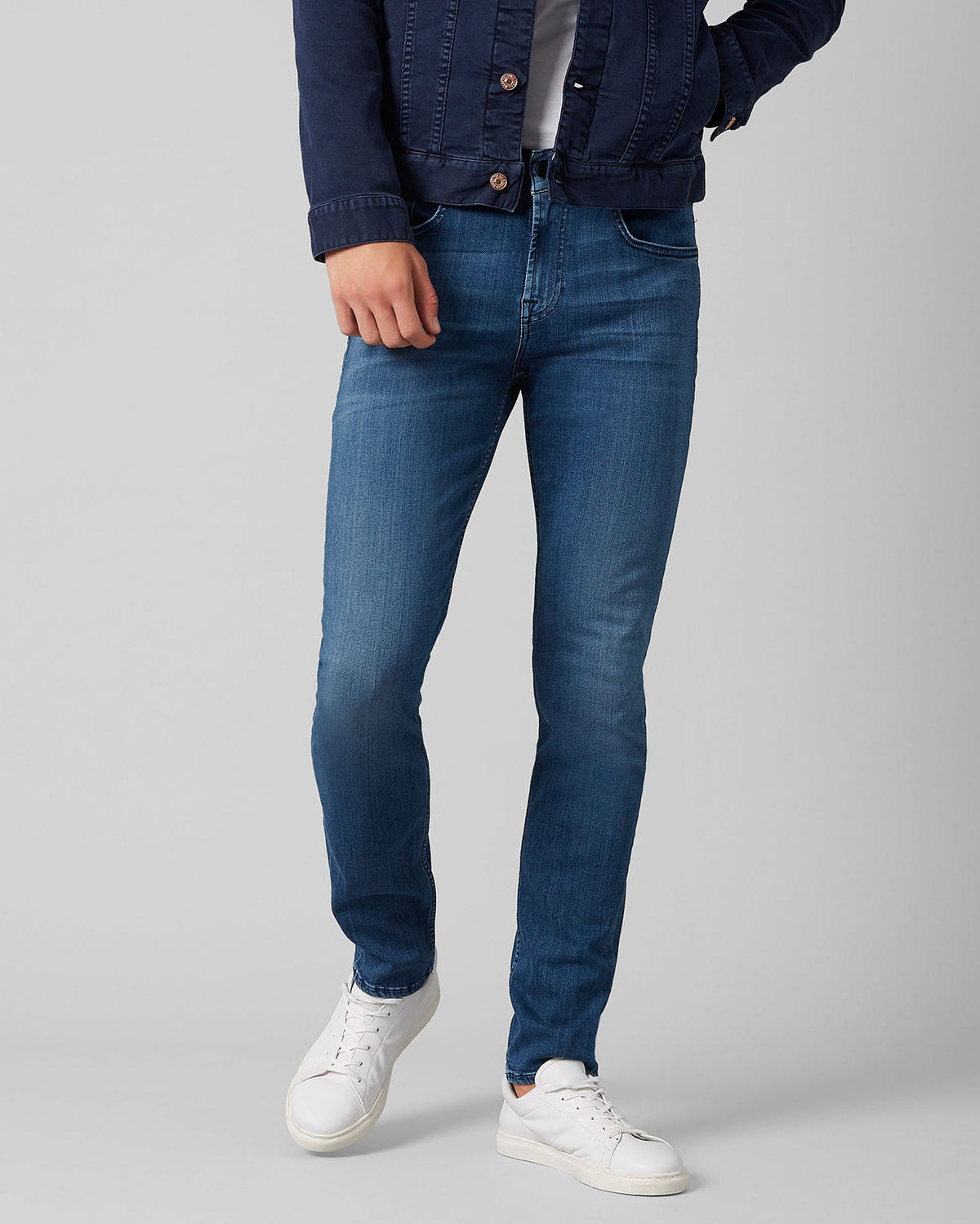 Slimmy Tapered Luxe Perf Plus Jean-7 For All Mankind-Lewis Yates