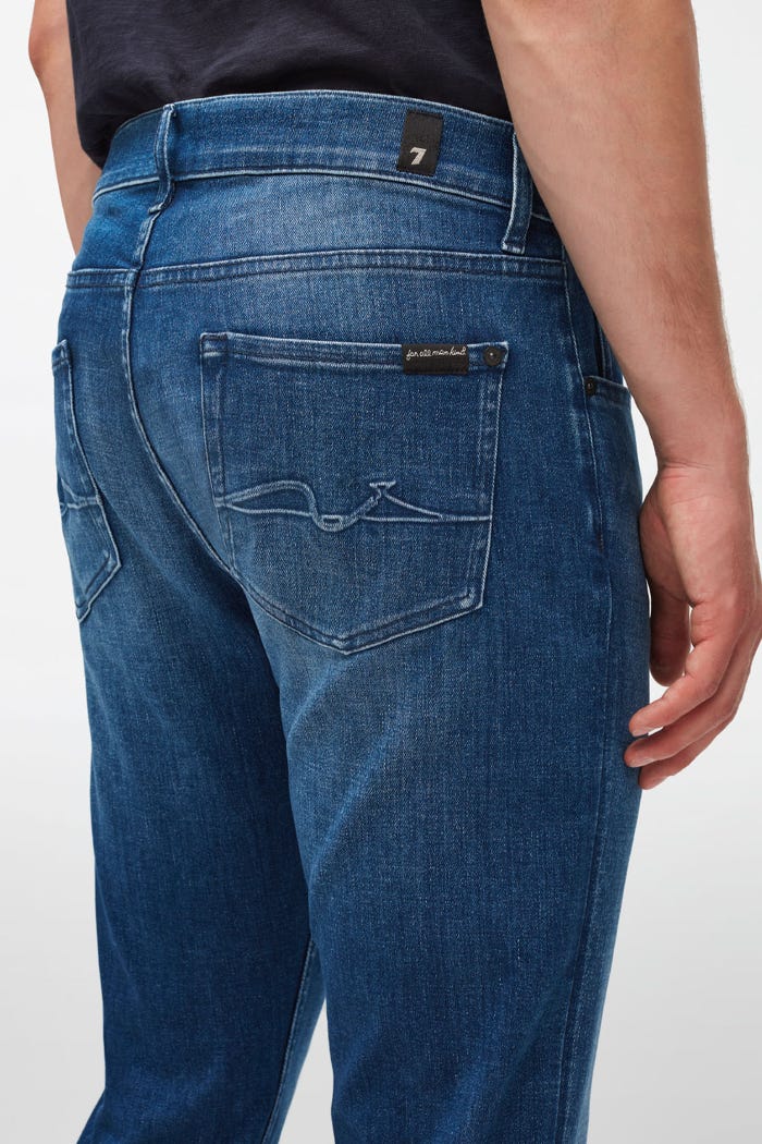 Slimmy Tapered Luxe Performance Too Late Jean-7 For All Mankind-Lewis Yates