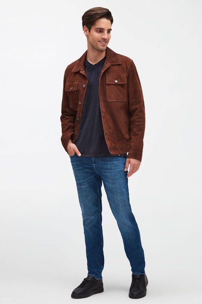 Slimmy Tapered Luxe Performance Too Late Jean-7 For All Mankind-Lewis Yates